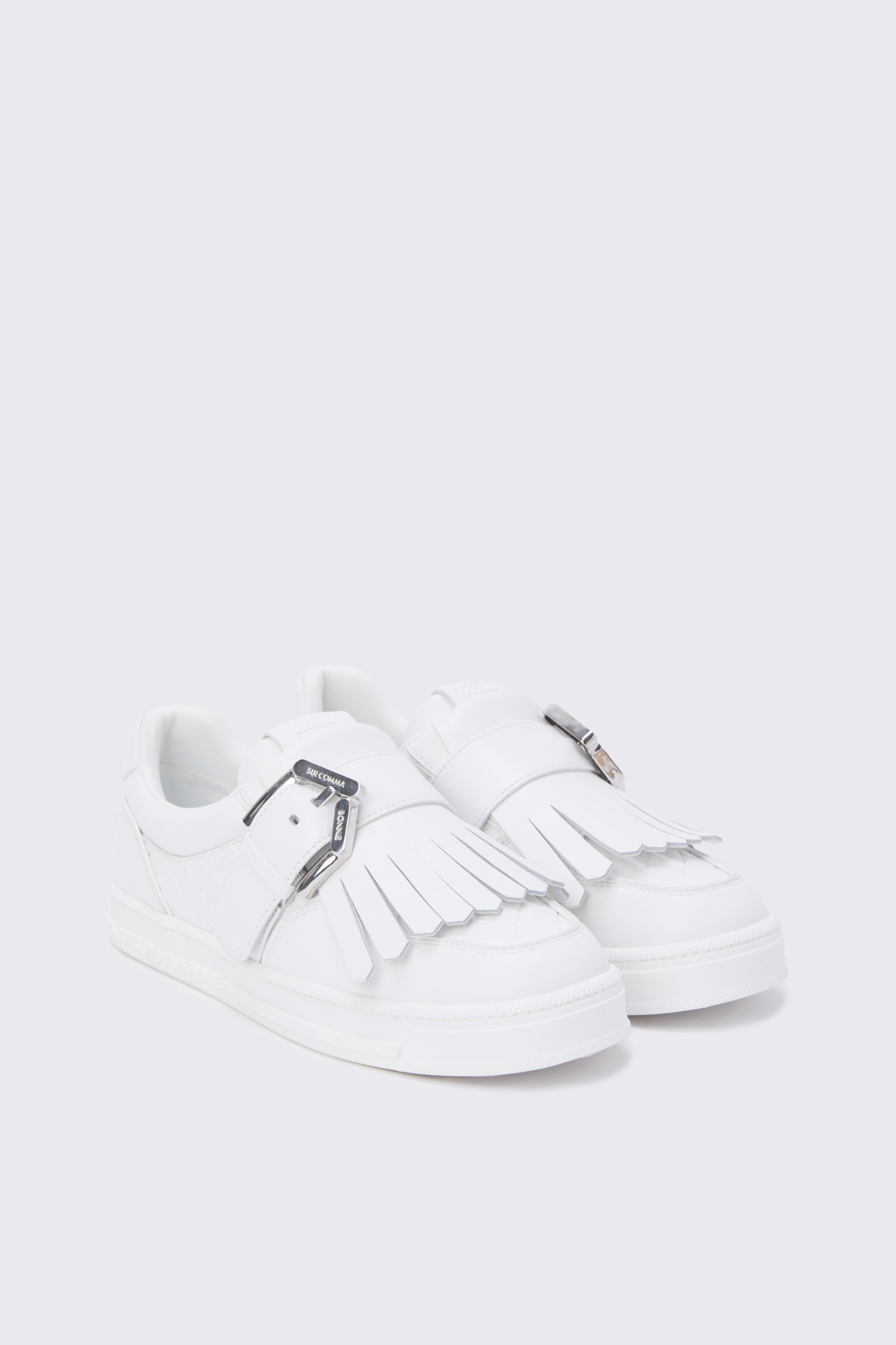 슈콤마보니] Polygon sneakers(white)