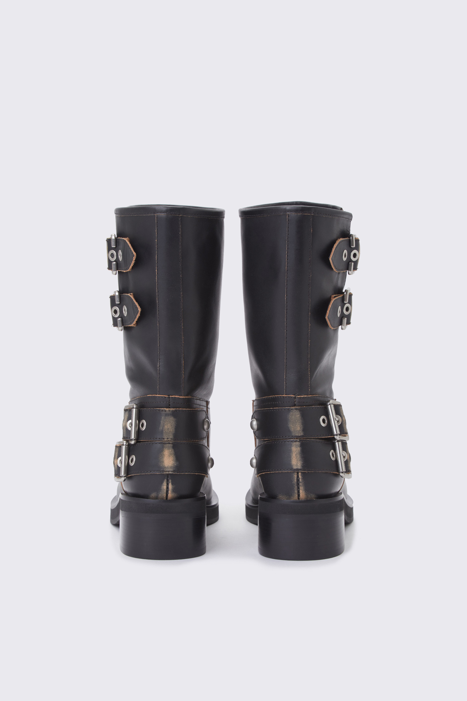 슈콤마보니]Buckle biker boots(black)_DG3CW23517BLK