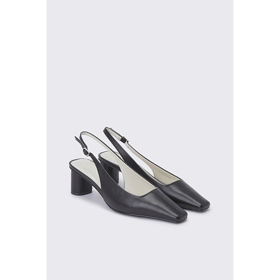 Etoile SCB emblem slingback(black)