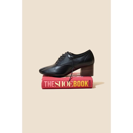 Flow lace-up shoes(black)
