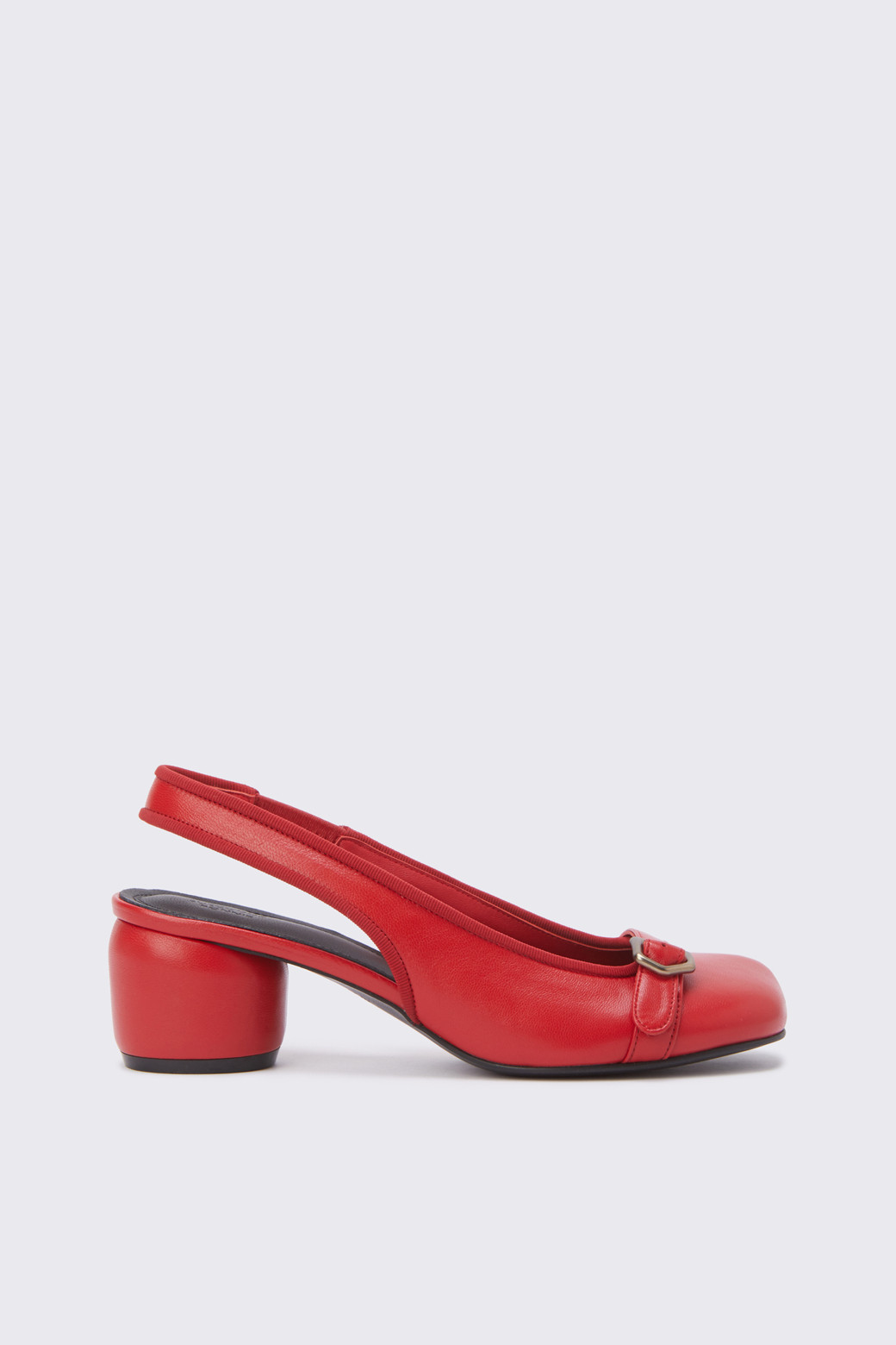 SUECOMMA BONNIE - 샌들/뮬 - [김나영 착용]Round toe sling back(red)