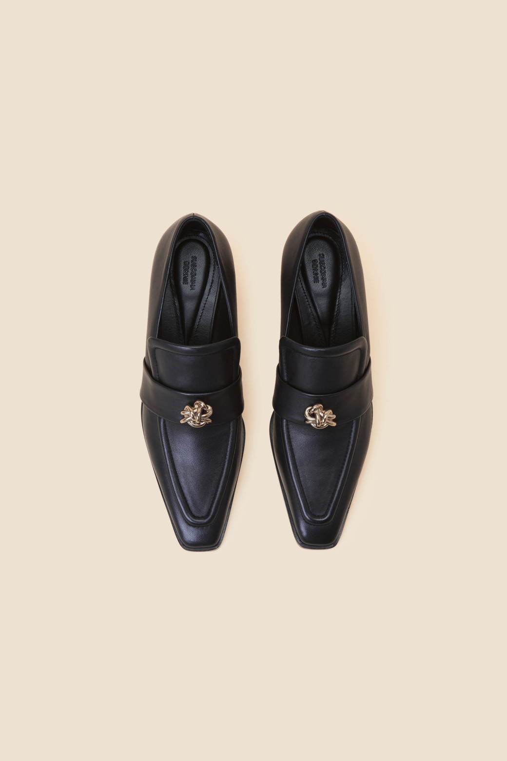 SUECOMMA BONNIE - 펌프스 - Fling star loafer pumps(black)