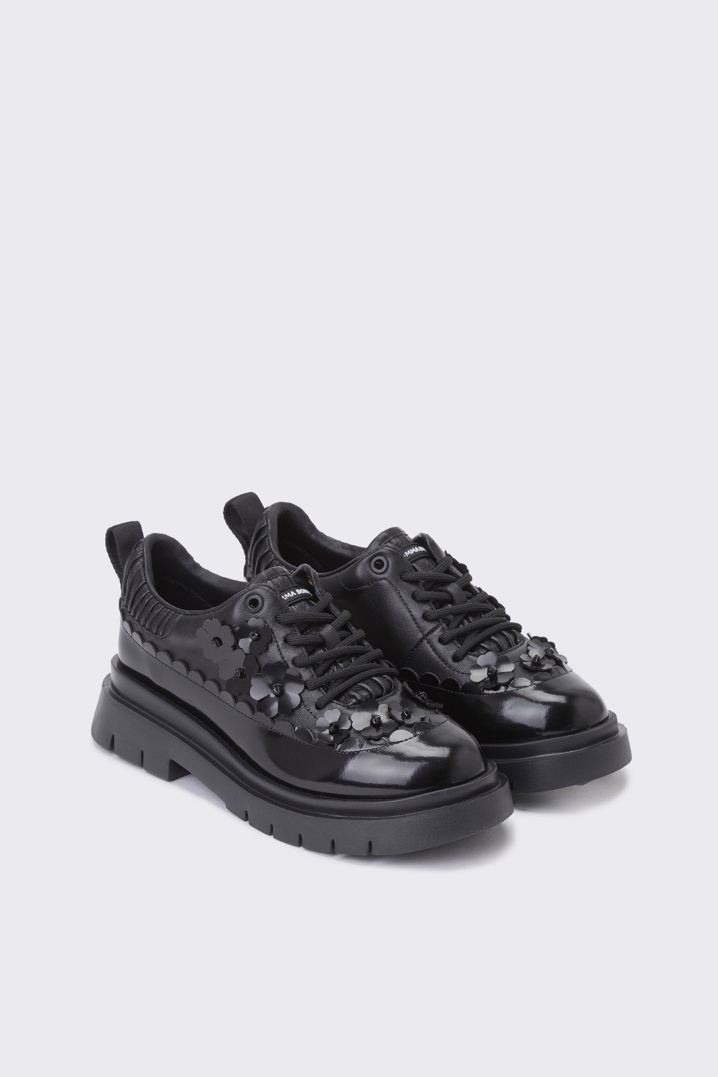 SUECOMMA BONNIE - 플랫/로퍼 - Fleur24 loafer(black)