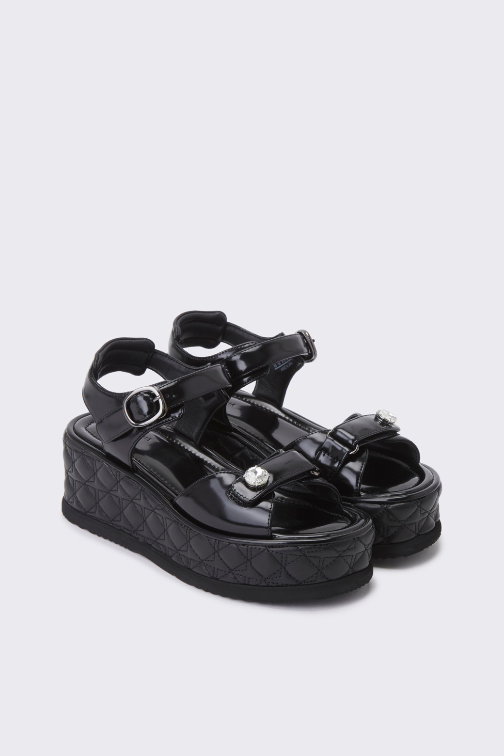 SUECOMMA BONNIE - 샌들 - Gemma sandal(black)