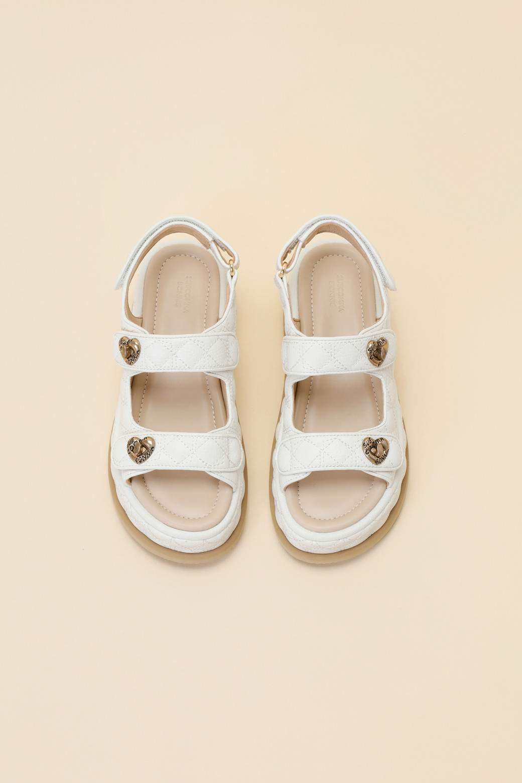 SUECOMMA BONNIE - 샌들 - Cle sandal(ivory)