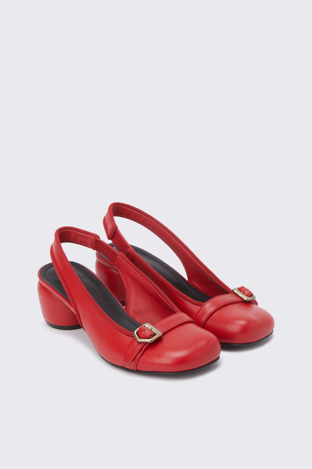 SUECOMMA BONNIE - 샌들/뮬 - [김나영 착용]Round toe sling back(red)