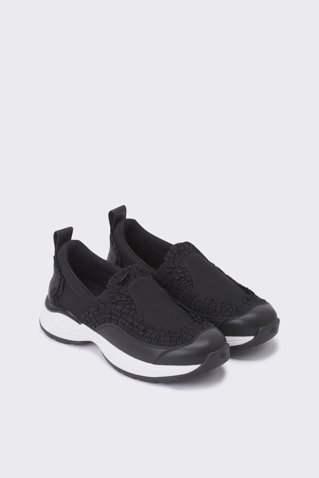 SUECOMMA BONNIE - 스니커즈 - [김나영 착용]Cancan24 slip-on sneakers(black)