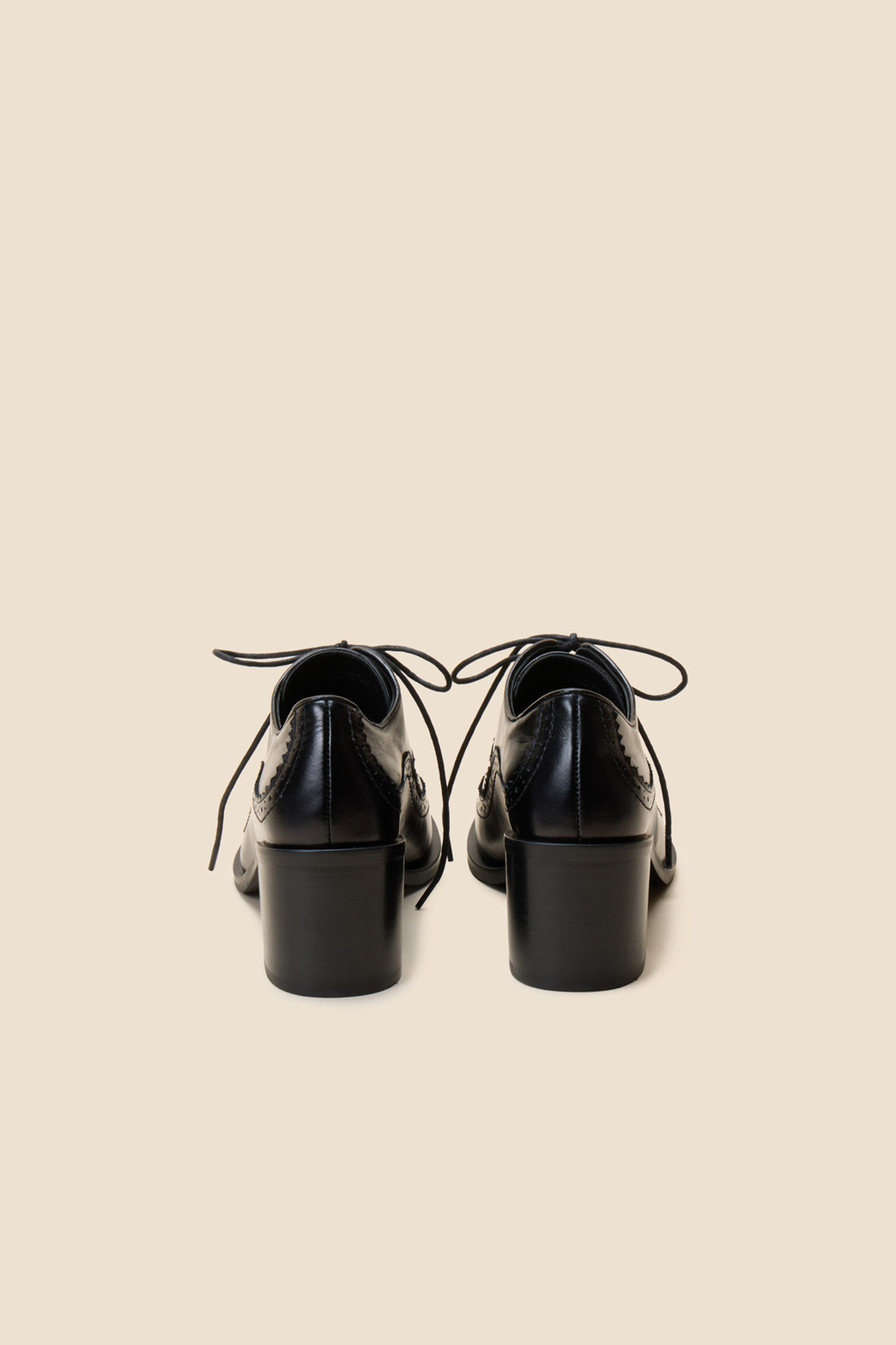 SUECOMMA BONNIE - 플랫/로퍼 - Basic loafer heel(black)