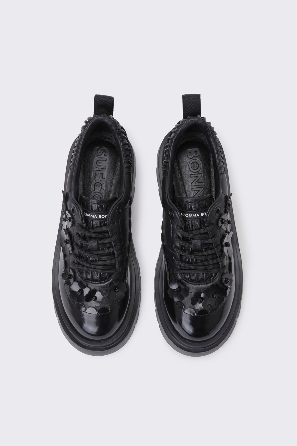 SUECOMMA BONNIE - 플랫/로퍼 - Fleur24 loafer(black)
