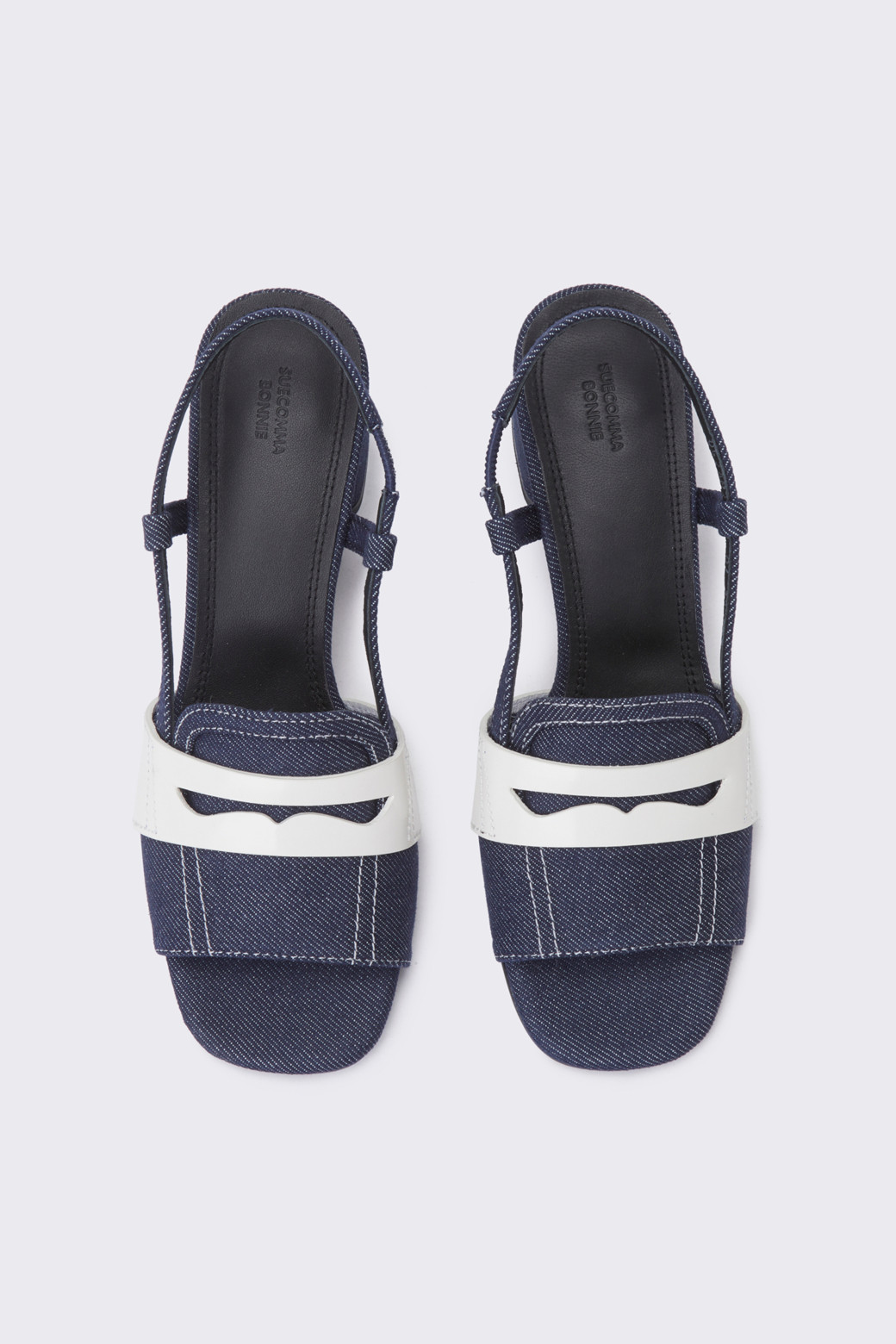 [SUECOMMA BONNIE] Jewelry loafer ヒール高さ 5CM / 税込み SUECOMMA BONNIE] Jewelry loafer ヒール高さ 5CM / 税込み