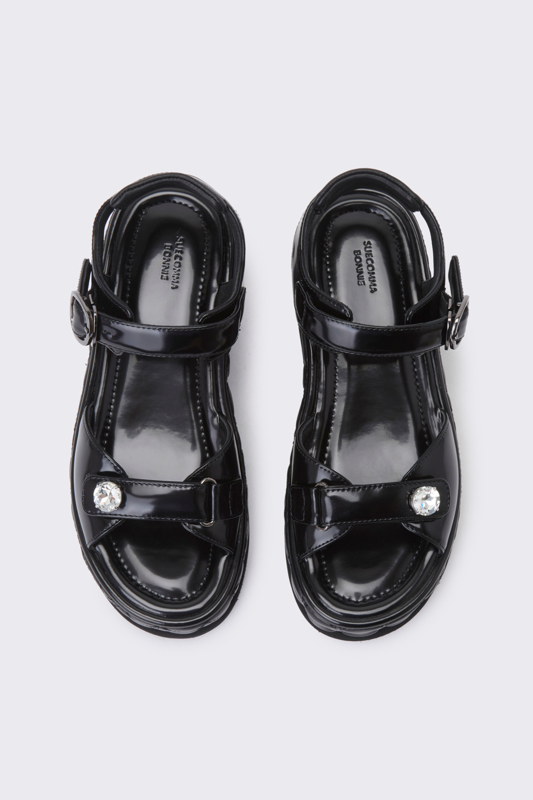 SUECOMMA BONNIE - 샌들 - Gemma sandal(black)