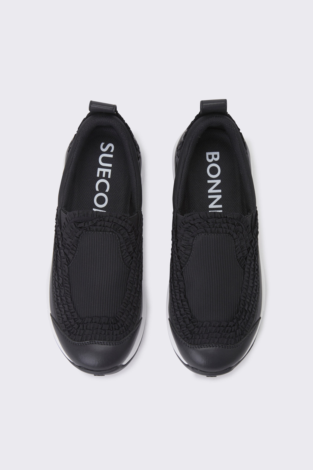 SUECOMMA BONNIE - 스니커즈 - [김나영 착용]Cancan24 slip-on sneakers(black)