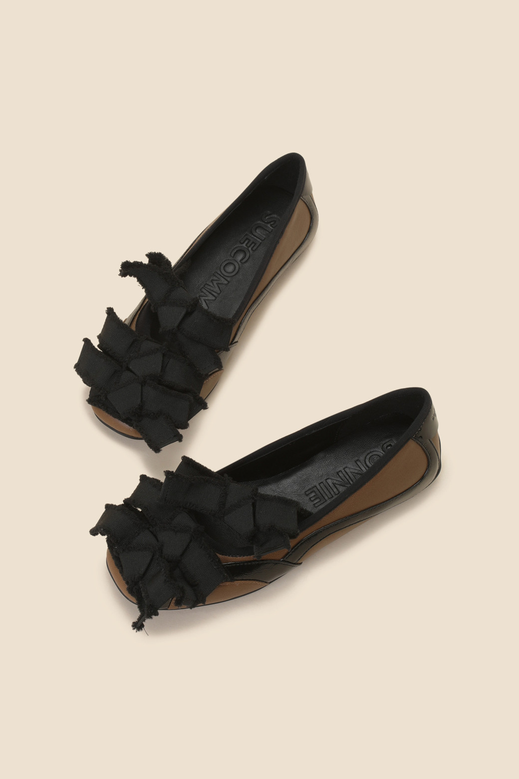 SUECOMMA BONNIE - 플랫/로퍼 - Delight flat(brown)
