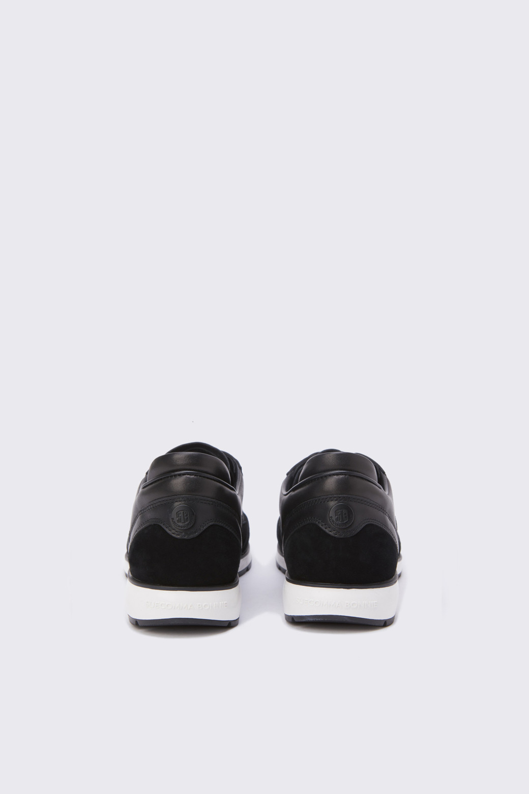 SUECOMMA BONNIE] Unisex Slim casual sneakers(black)