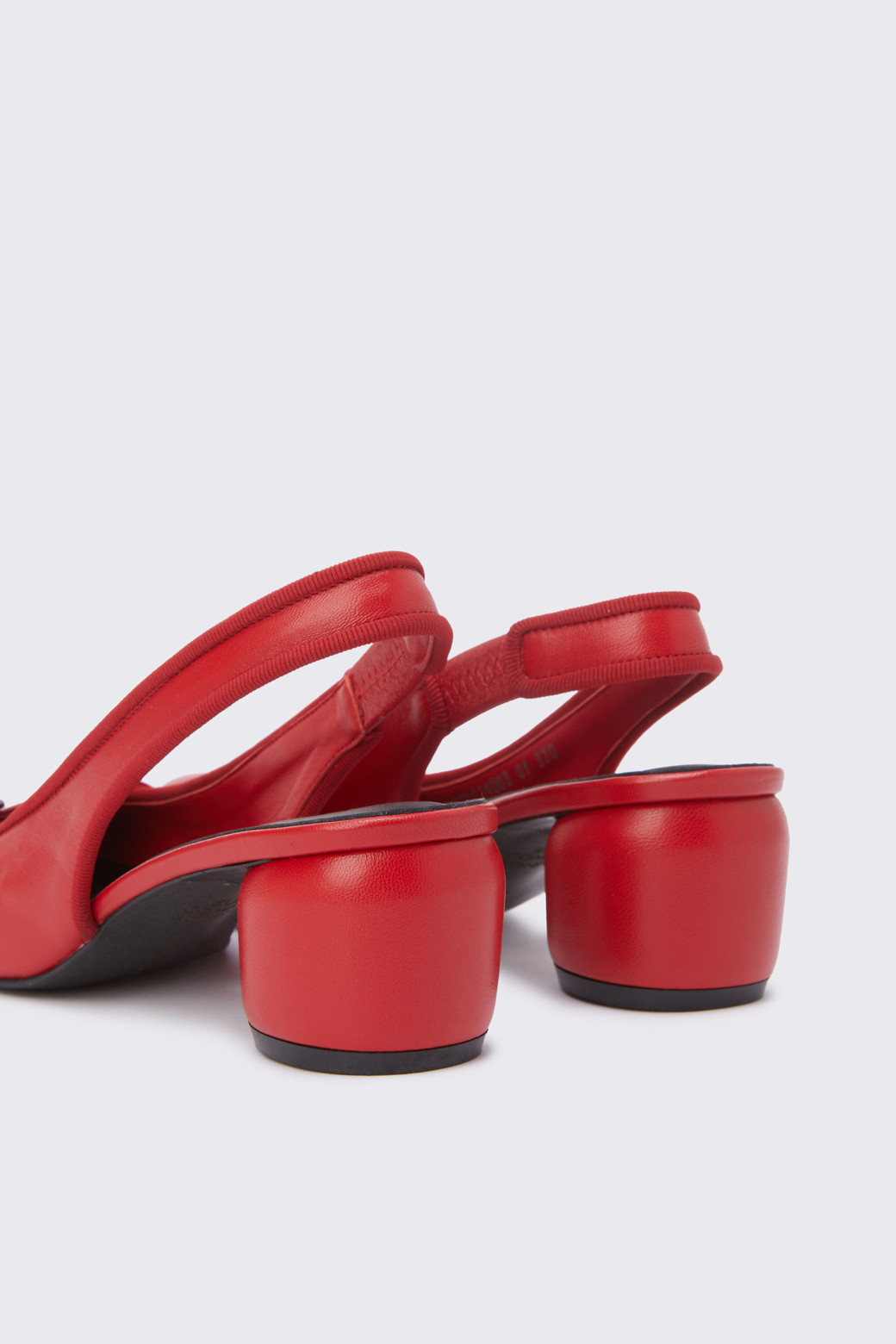 SUECOMMA BONNIE - 샌들/뮬 - [김나영 착용]Round toe sling back(red)