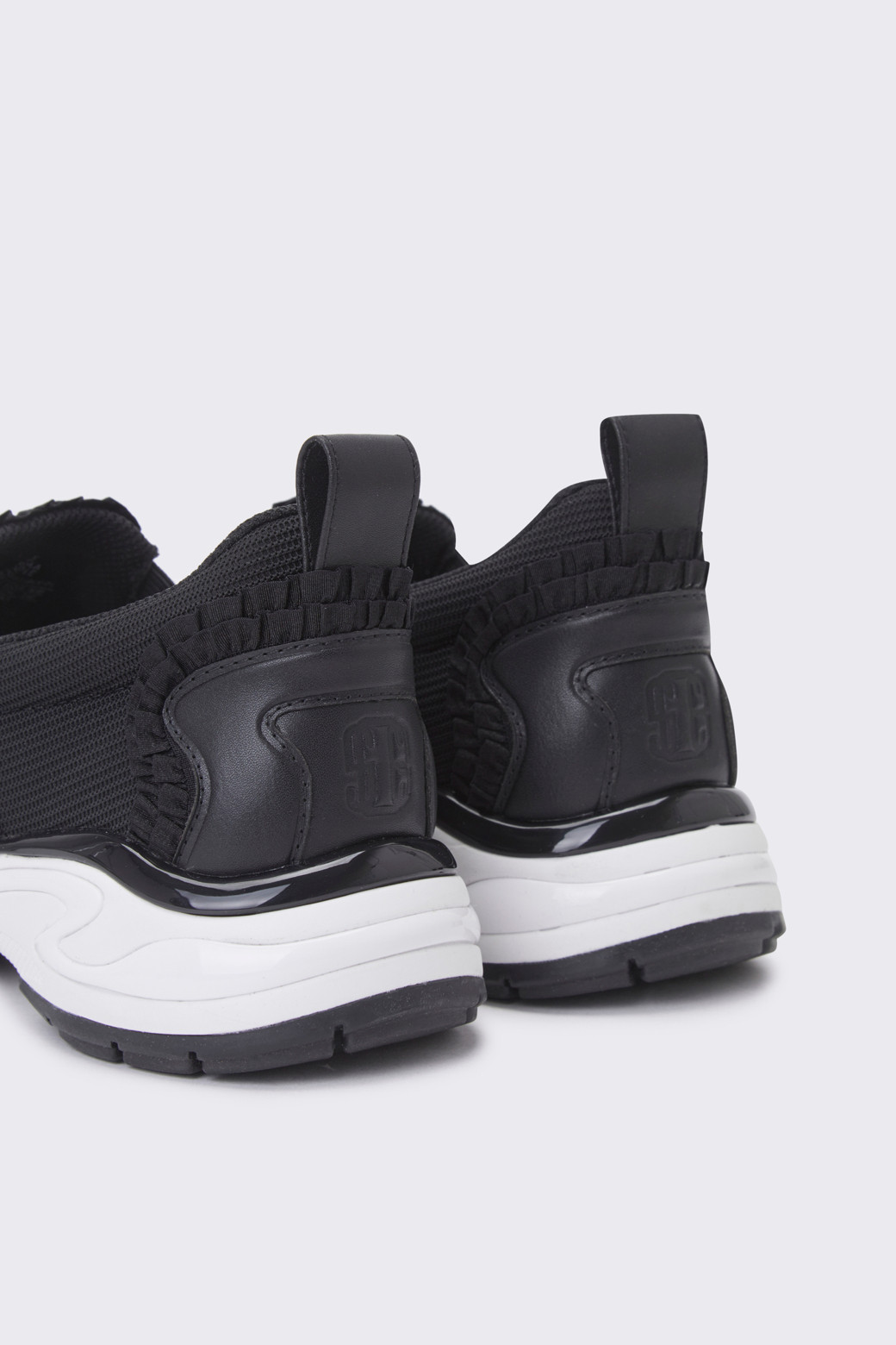 SUECOMMA BONNIE - 스니커즈 - [김나영 착용]Cancan24 slip-on sneakers(black)