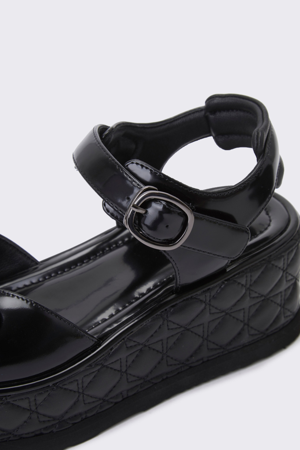 SUECOMMA BONNIE - 샌들 - Gemma sandal(black)