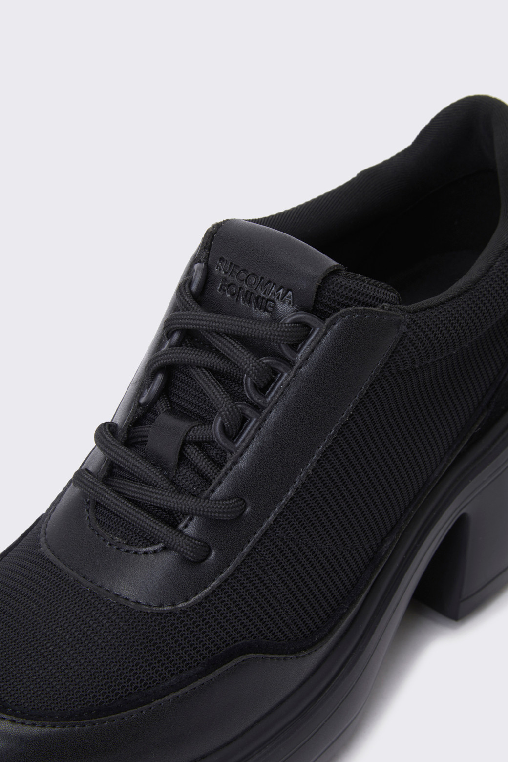 ★SUECOMMA BONNIE★ Patch sneakers(black)_DG4DS25001BLK Weave sneakers(black)_SUECOMMA BONNIE - 코오롱몰