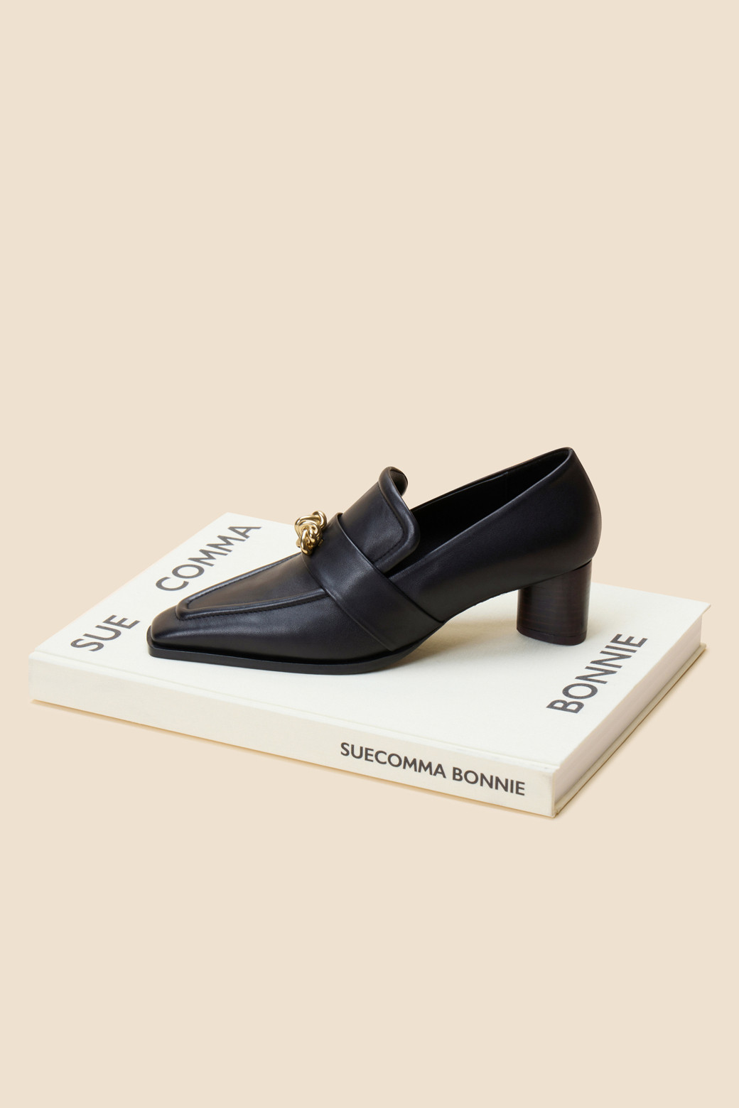SUECOMMA BONNIE - 펌프스 - Fling star loafer pumps(black)