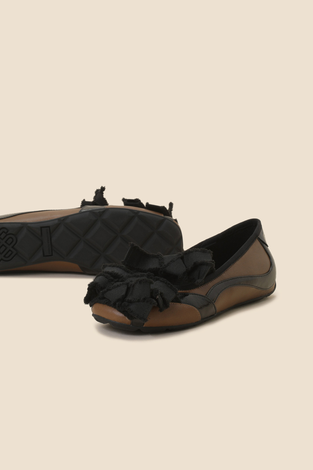 SUECOMMA BONNIE - 플랫/로퍼 - Delight flat(brown)