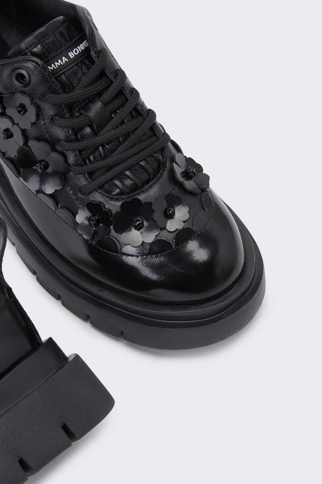 SUECOMMA BONNIE - 플랫/로퍼 - Fleur24 loafer(black)