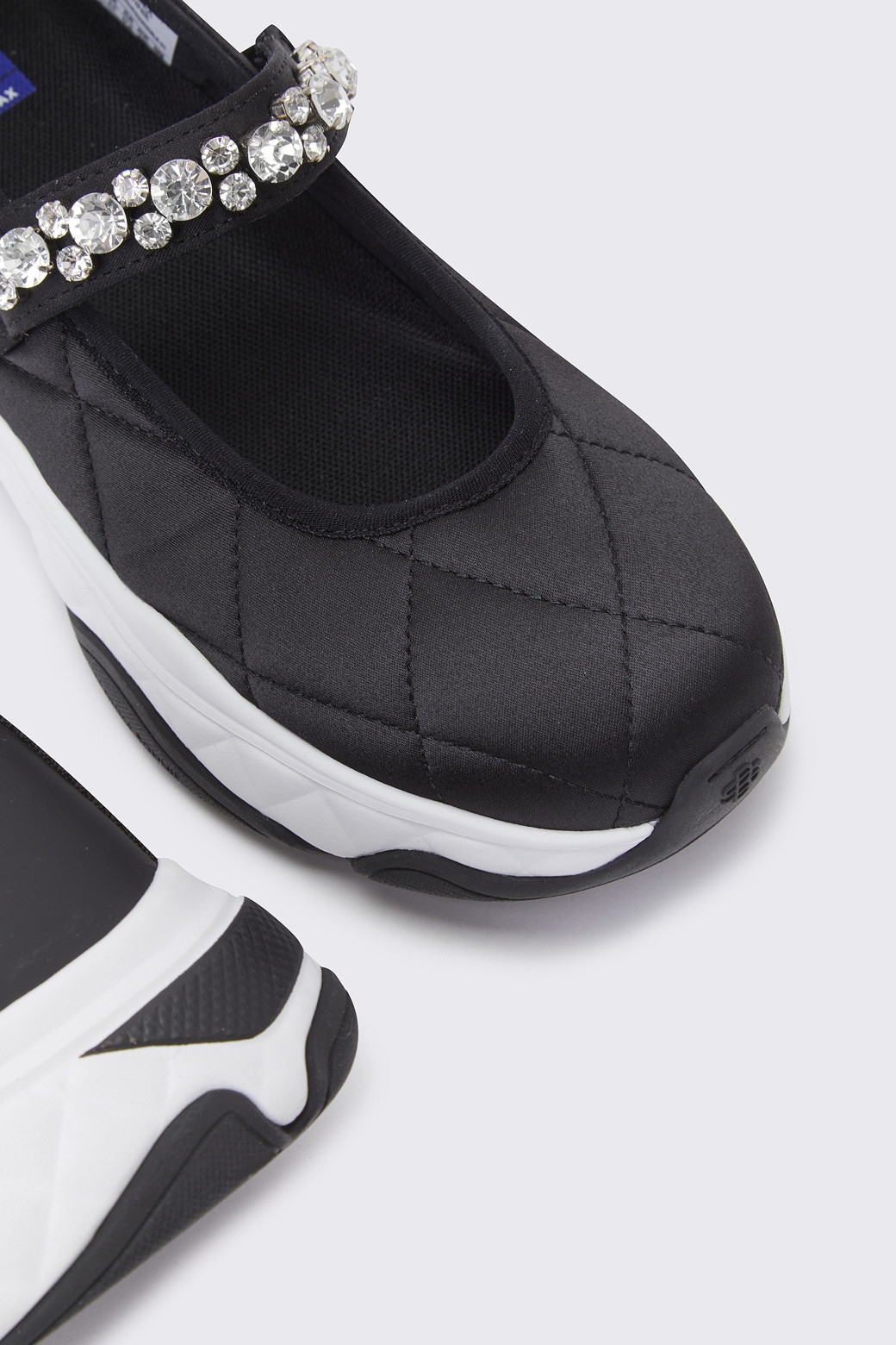 SUECOMMA BONNIE] Glam dew sneakers(black)