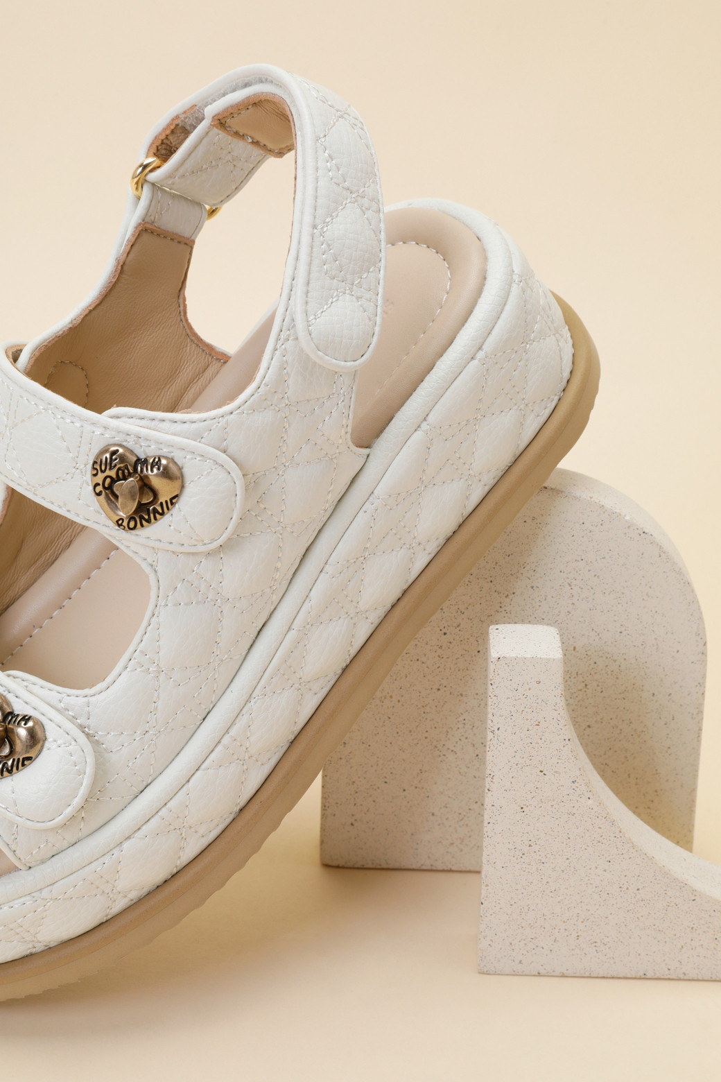 SUECOMMA BONNIE - 샌들 - Cle sandal(ivory)