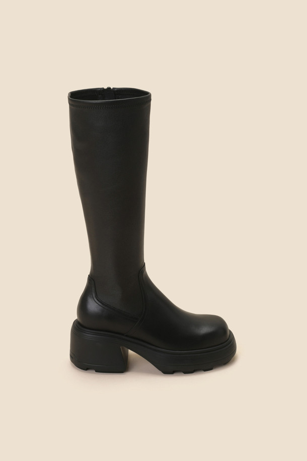 SUECOMMA BONNIE - 부츠/워커 - Slim span long boots(black)