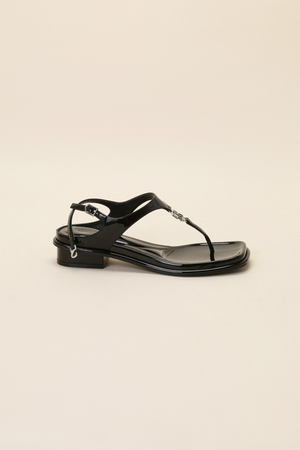 SUECOMMA BONNIE - 샌들 - SCB flip-flop sandal(black)