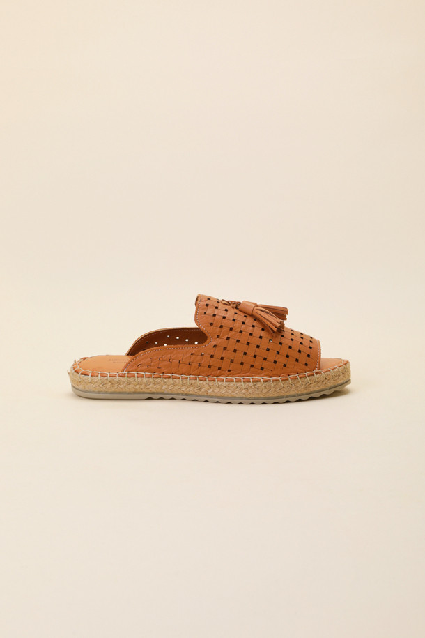 SUECOMMA BONNIE - 샌들 - Tassel point sandal(brown)