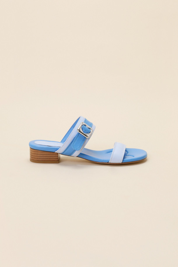 SUECOMMA BONNIE - 샌들 - Heart Slide(blue)