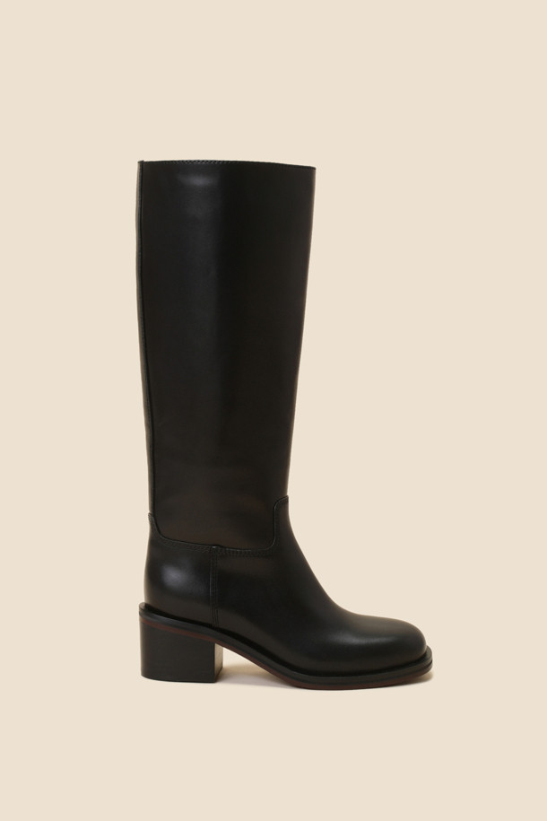 SUECOMMA BONNIE - 부츠/워커 - Basic long boots(black)