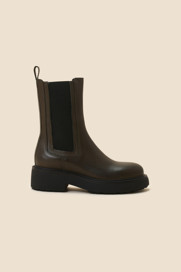 SUECOMMA BONNIE - 부츠/워커 - Classic chelsea boots(khaki)