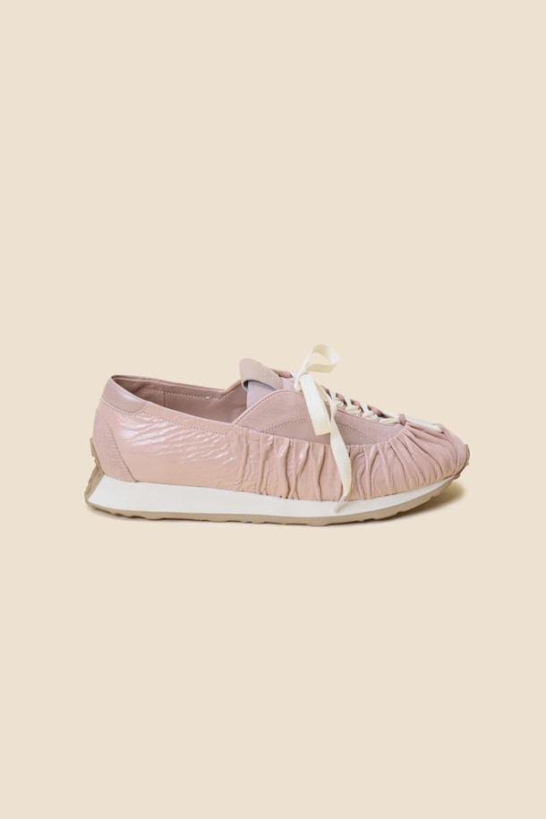 SUECOMMA BONNIE - 스니커즈 - Ribbon sneakers(pink)