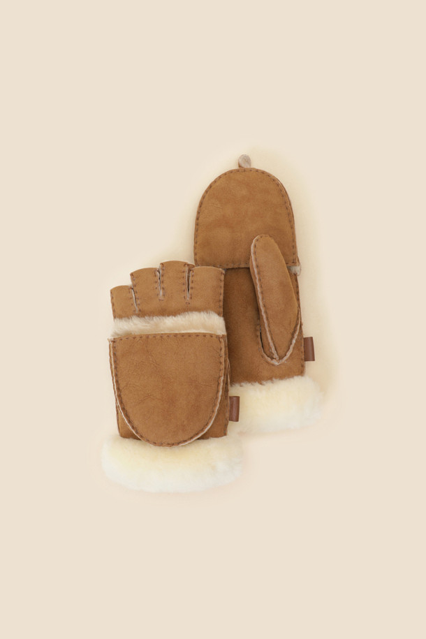 SUECOMMA BONNIE - 장갑 - [김나영 착용]Shearling gloves(brown)