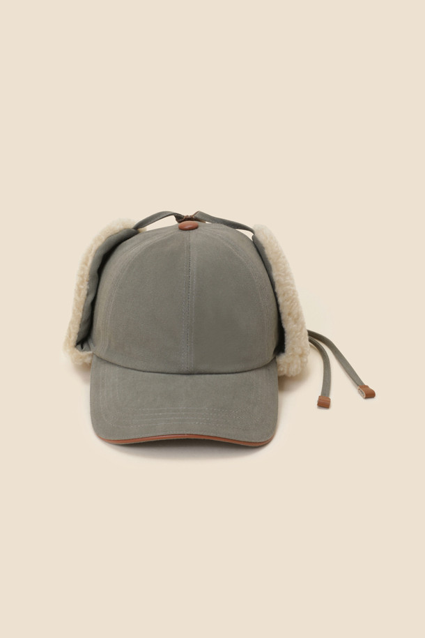 SUECOMMA BONNIE - 모자 - [김나영 착용] Fur trapper hat(khaki)