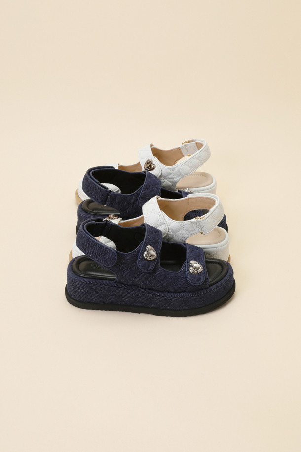 SUECOMMA BONNIE - 샌들 - Cle sandal(blue)