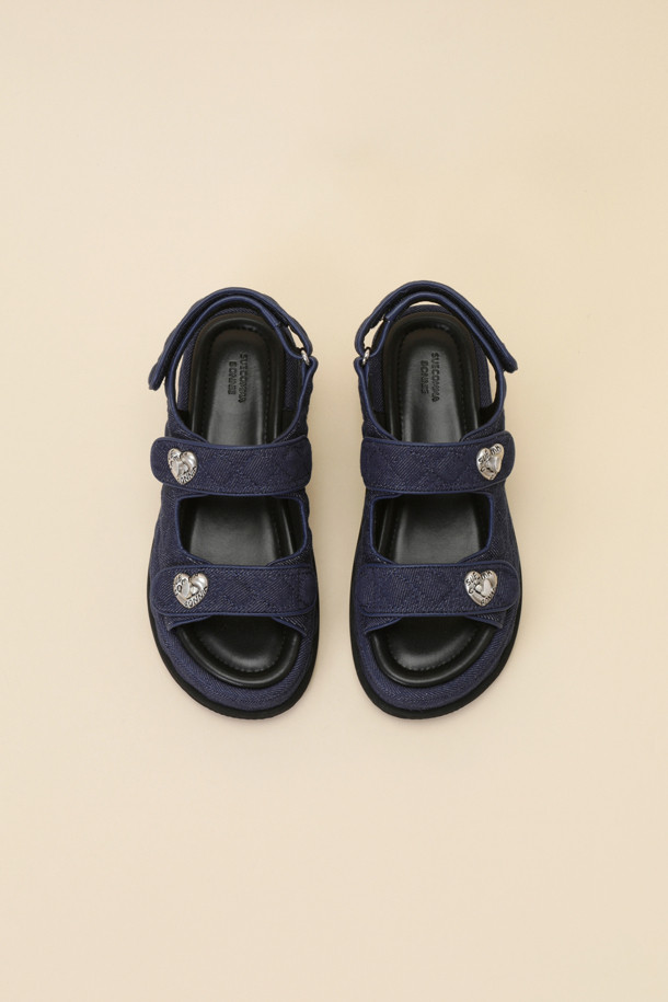 SUECOMMA BONNIE - 샌들 - Cle sandal(blue)