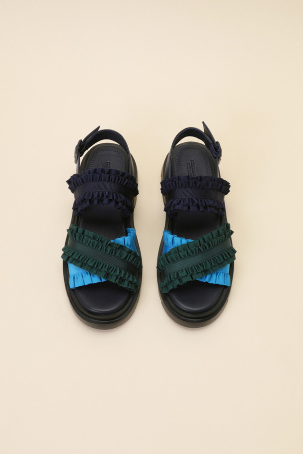 SUECOMMA BONNIE - 샌들 - Cancan 24 sandal(blue)