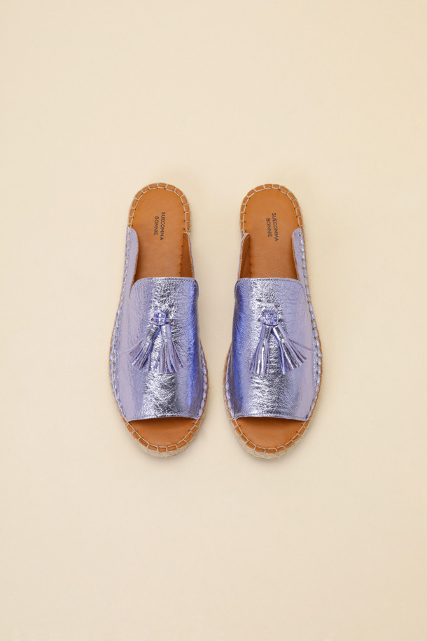 SUECOMMA BONNIE - 샌들 - Tassel point sandal(purple)