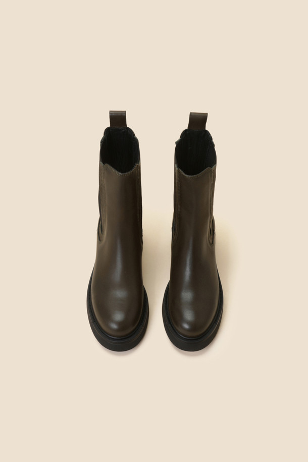 SUECOMMA BONNIE - 부츠/워커 - Classic chelsea boots(khaki)