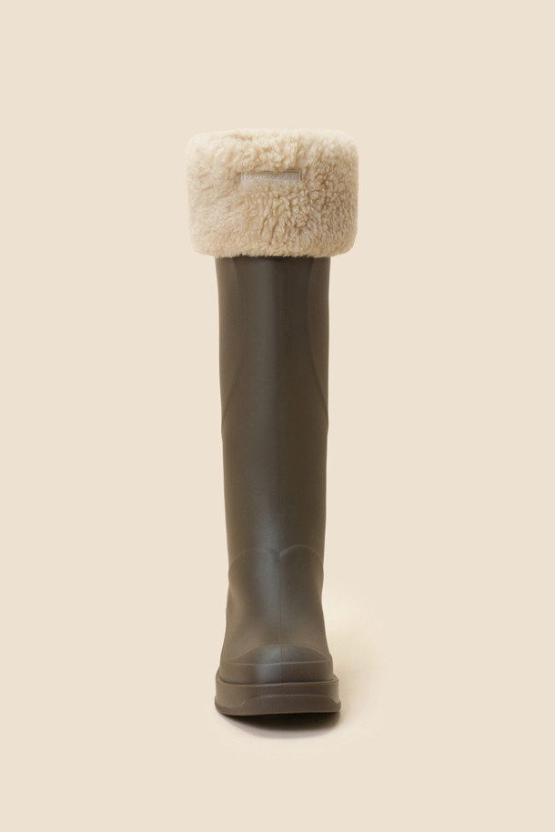 SUECOMMA BONNIE - 양말 - Fur boots socks(beige)