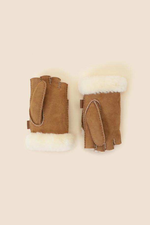 SUECOMMA BONNIE - 장갑 - [김나영 착용]Shearling gloves(brown)