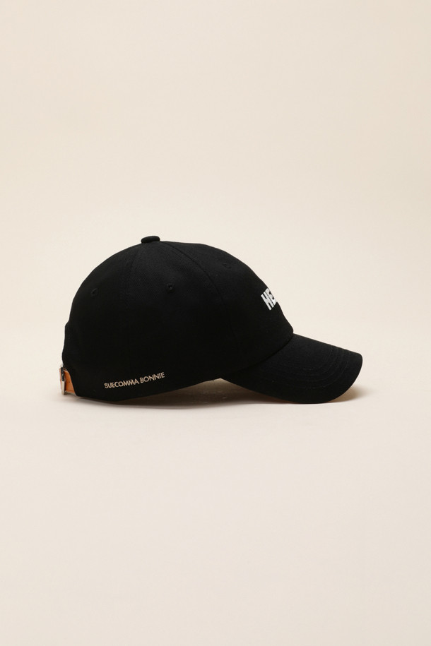 SUECOMMA BONNIE - 모자 - Ballcap(black)