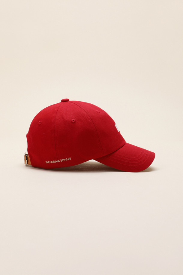 SUECOMMA BONNIE - 모자 - Ballcap(red)