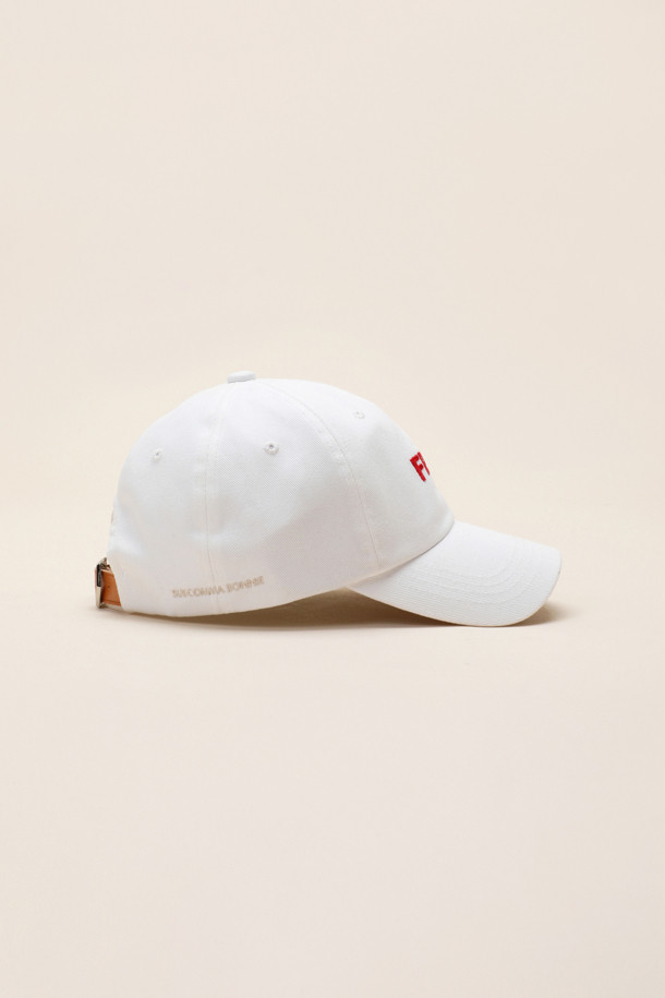 SUECOMMA BONNIE - 모자 - Ballcap(white)