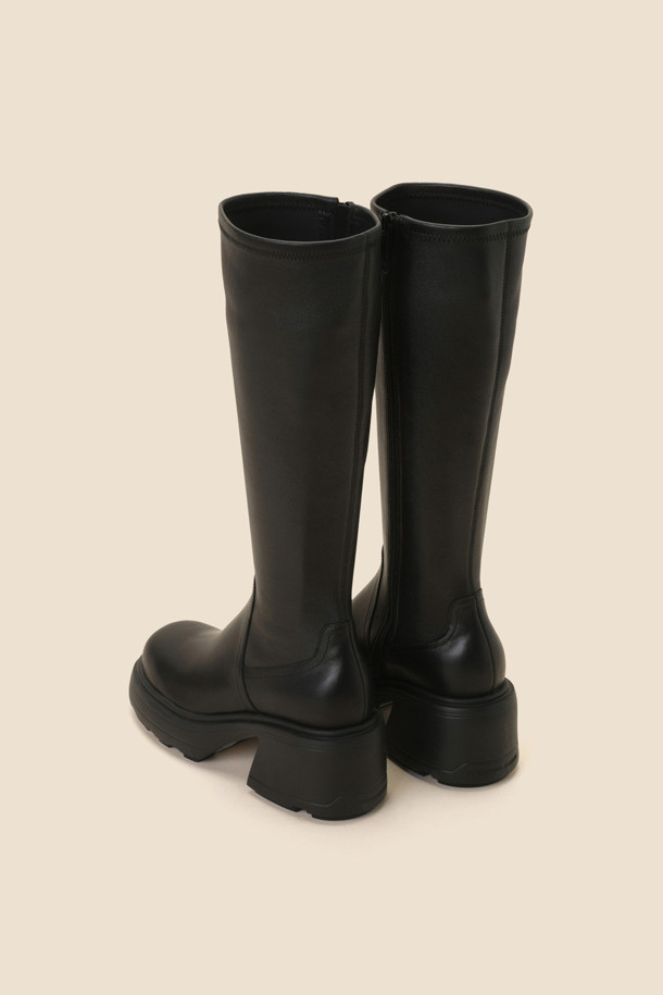 SUECOMMA BONNIE - 부츠/워커 - Slim span long boots(black)