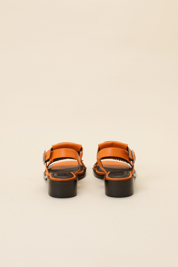 SUECOMMA BONNIE - 샌들 - Slim tassel sandal(orange)