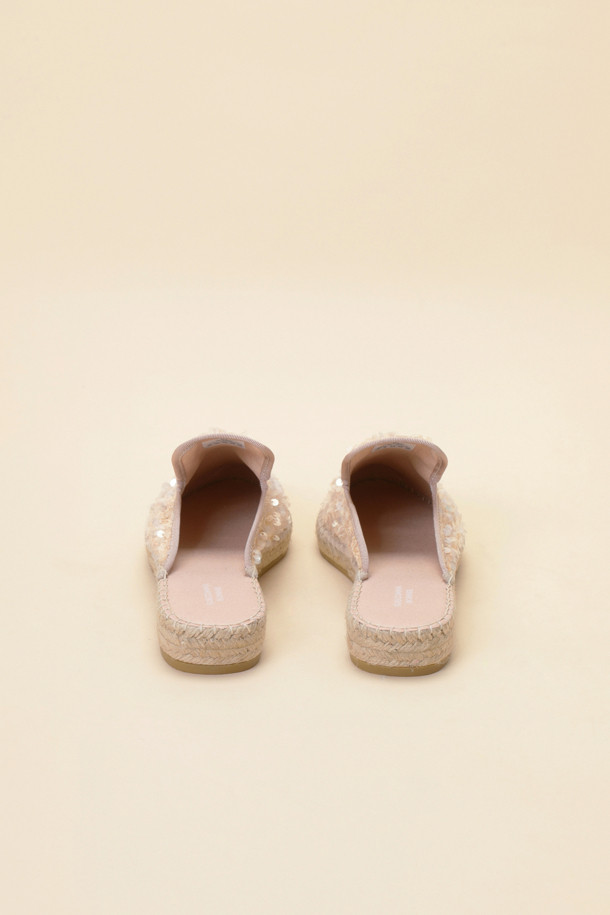 SUECOMMA BONNIE - 샌들 - Spangle mule(beige)