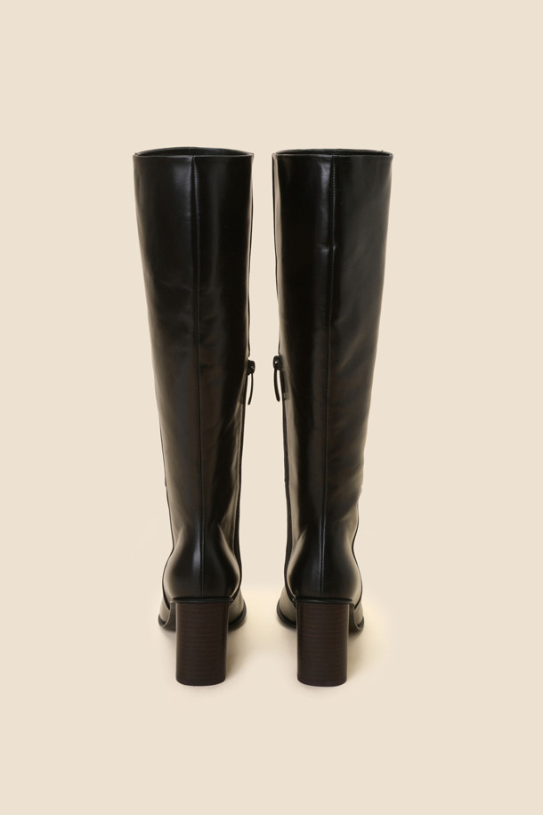 SUECOMMA BONNIE - 부츠/워커 - Line long boots(black)